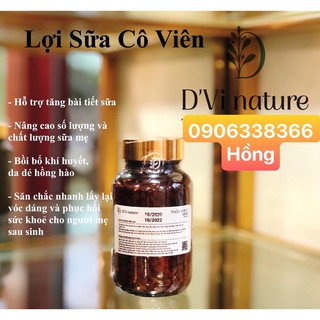 Lợi sữa thảo dược D'vi nature [Handmade]