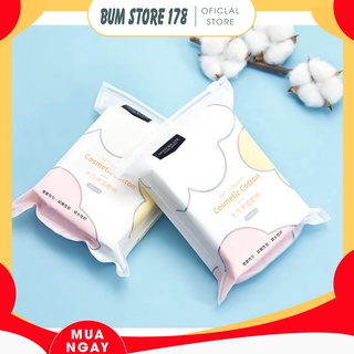 Một gói 200 miếng bông tẩy trang maycreate
