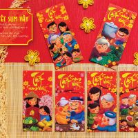 Combo 300 bao lì xì đủ mẫu