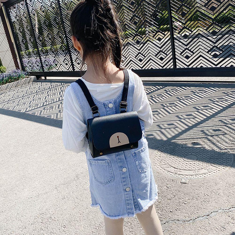 USNOW Ba Lô Da PU Mini In Họa Tiết Hoạt Hình Xinh Xắn Dành Cho Các Bé