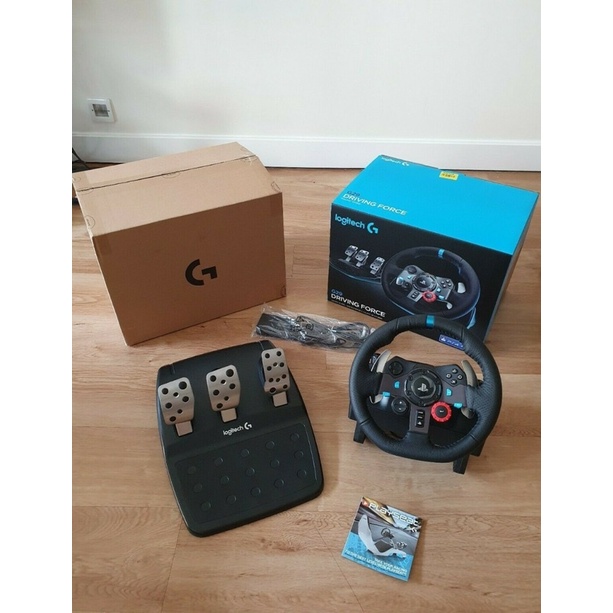 Vô lăng chơi game Logitech G29 kèm cần số chữ H dành cho PC, PS3 và PS4