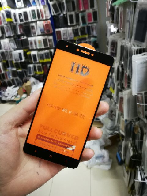 CƯỜNG LỰC 6D REDMI NOTE 4X / NOTE 4 625 FREESHIP Từ 50k FULL MÀN VIỀN MỎNG ĐEN ( TẶNG KEO MÉP GIẤY LẤY BỤI )