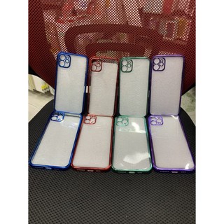 Ốp lưng iphone 11 , 11 pro max dẻo xi viền màu