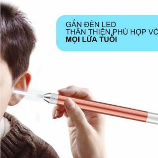 Dụng cụ lấy ráy tai có đèn