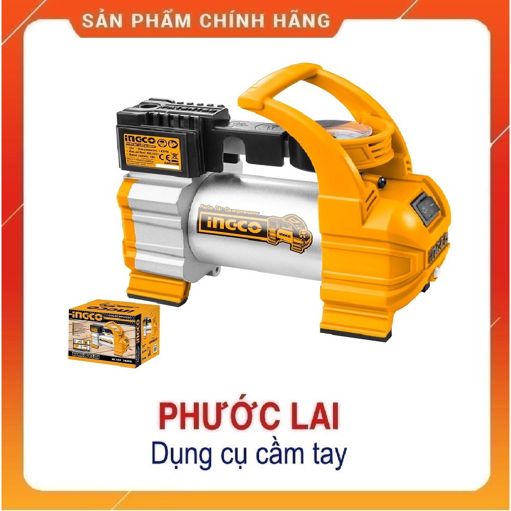 Máy kiểm tra hơi lốp xe ô tô INGCO AAC1408