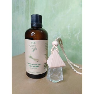 Tinh dầu sả chanh và treo xe