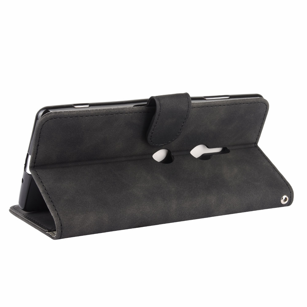 Bao Da Có Khóa Nam Châm Sang Trọng Cho Sony Xperia Xz3 H9436 H8416 H9493