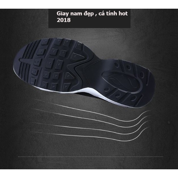 Giày sneaker thể thao nam cao cấp Mới thu đông 2018 – tăng chiều cao.