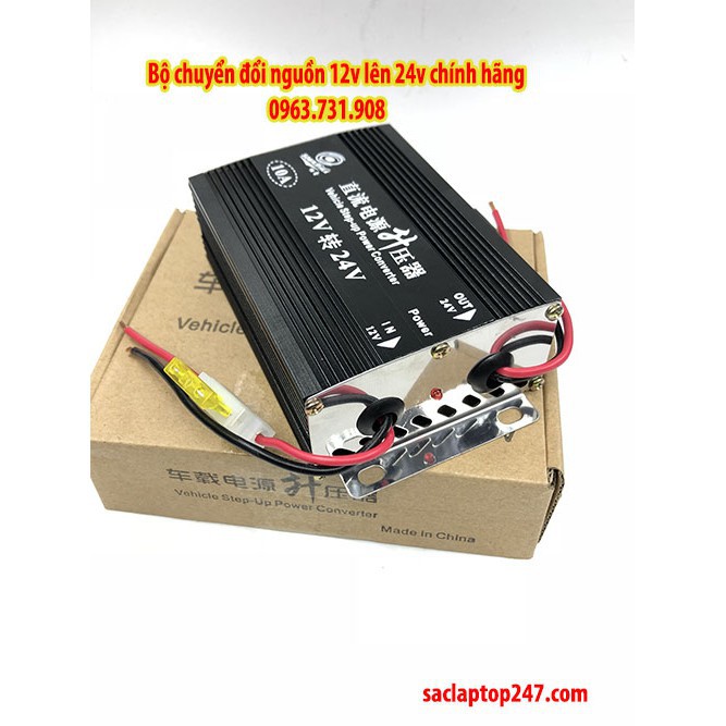 BÁN Bộ chuyển đổi nguồn 12V lên 24V 10A chính hãng