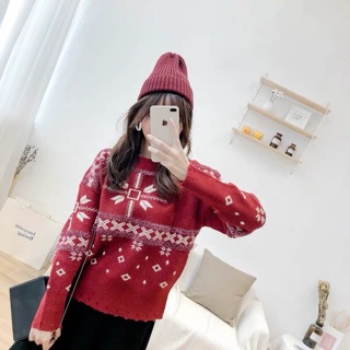 Áo len hoạ tiết