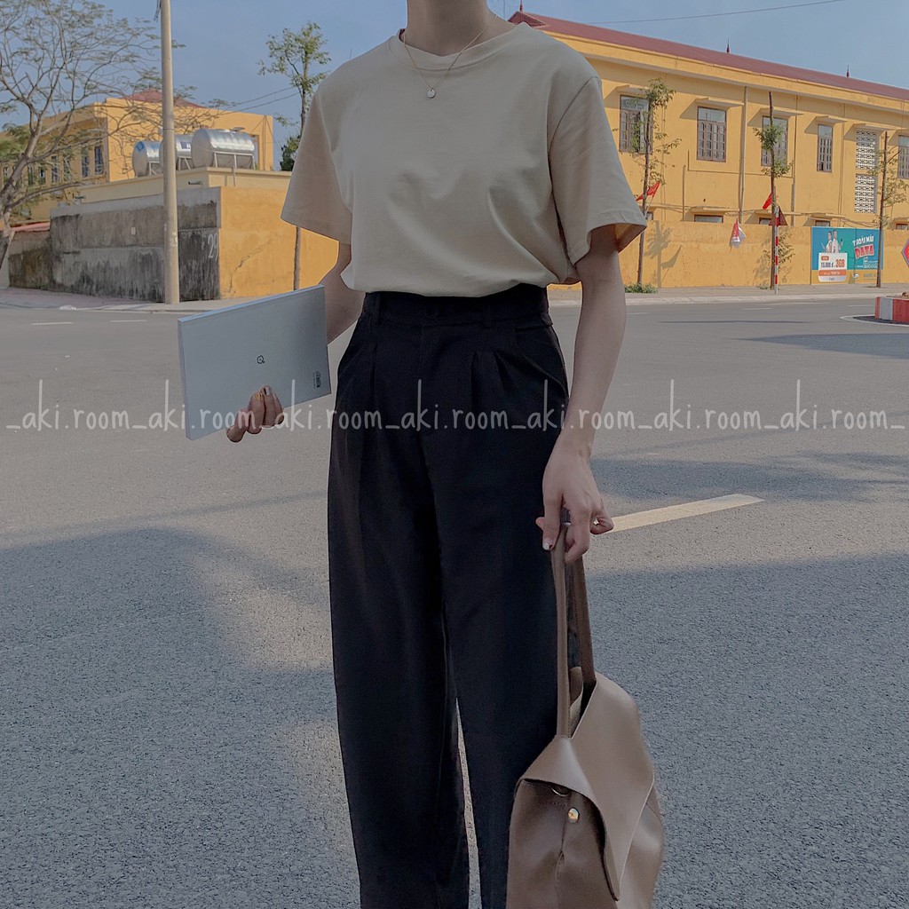 Áo pull trơn hàn quốc basic