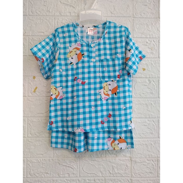 [SIZE XL:37-43kg ] . Bộ tole quần đùi BÉ TRAI