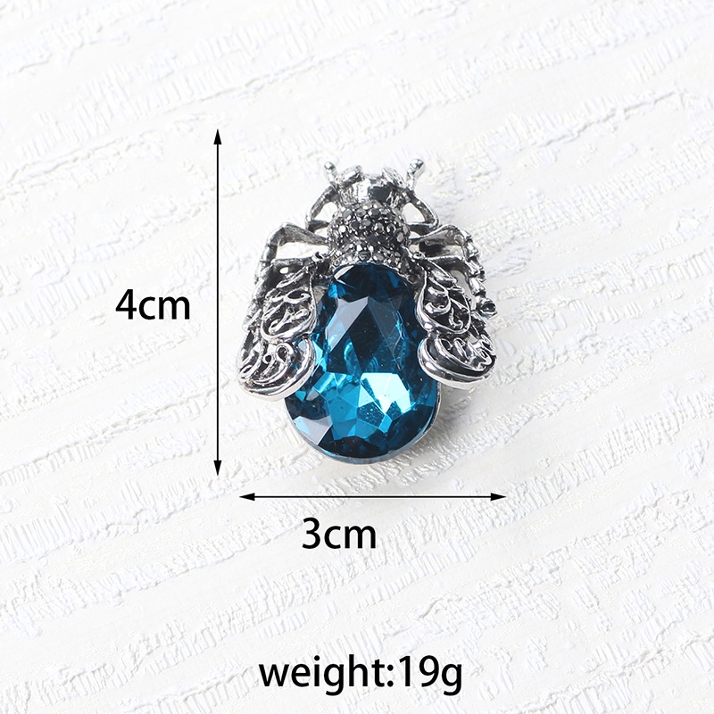 Trâm Cài Thời Trang Hình Côn Trùng Bằng Pha Lê 2022 Ruby Cho Nam Và Nữ