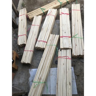10 thanh gỗ pallet đã bào sạch 4 mặt