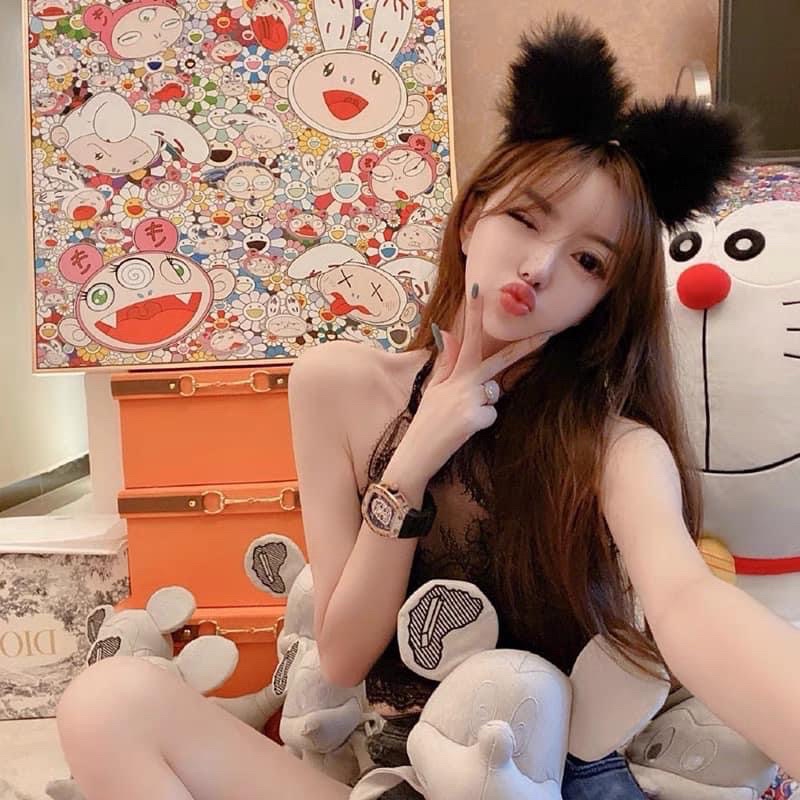 BĂNG ĐÔ TAI MÈO LÔNG THỎ
