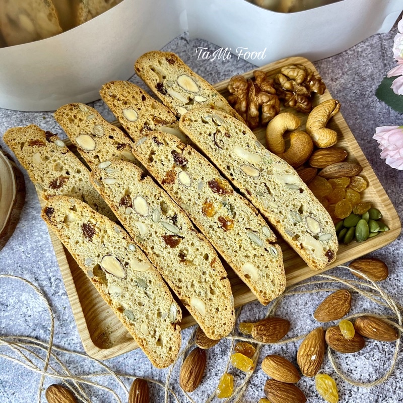 Bánh BISCOTTI nguyên cám không đường 100%,Bánh quy ăn kiêng,giảm cân lành mạnh by TaMi | WebRaoVat - webraovat.net.vn