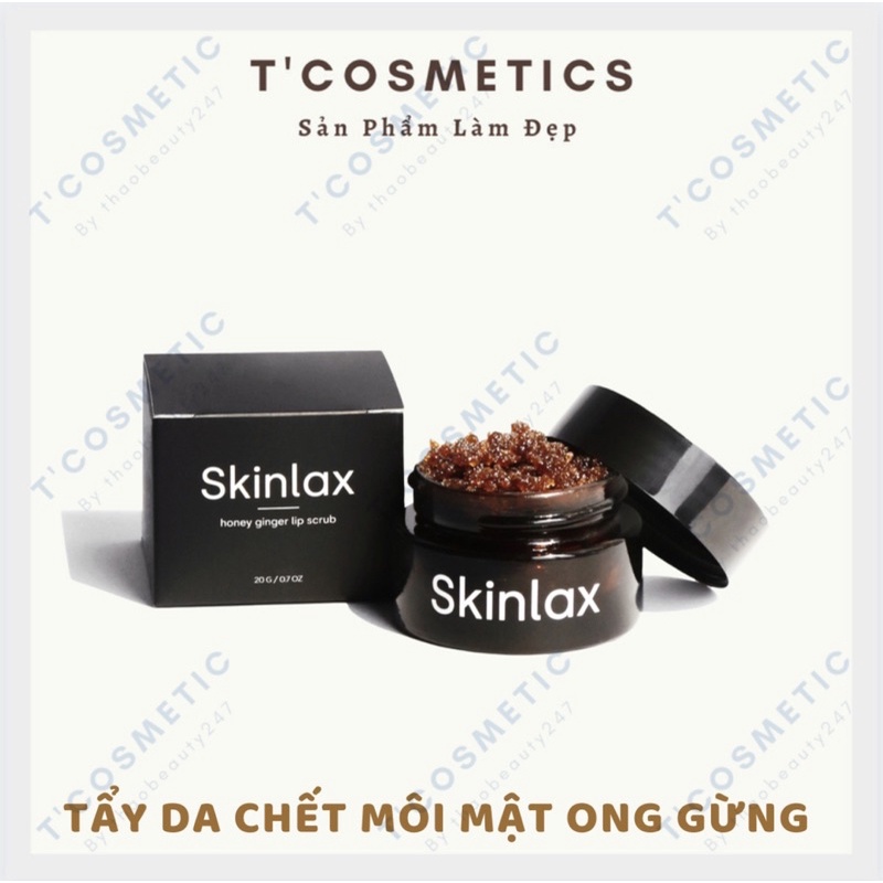 Tẩy Da Chết Môi Mật Ong Gừng Skinlax