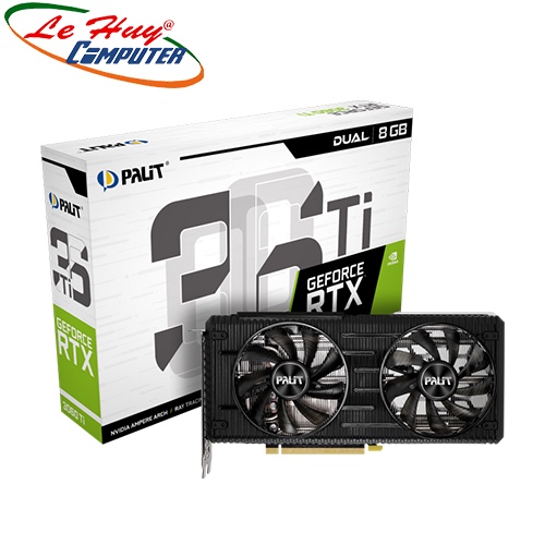 Card Màn Hình - VGA PALIT RTX 3060 Ti Dual 8GB GDDR6