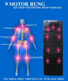 Nệm massage toàn thân LZ-332