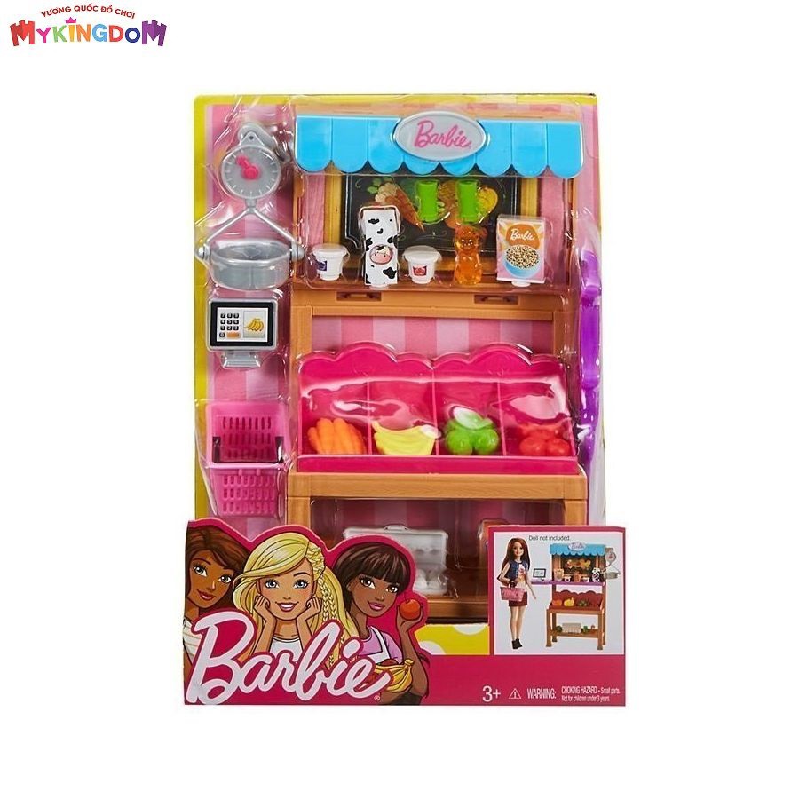 Bộ Phụ Kiện Đồ Dùng Nghề Nghiệp Của Búp Bê BARBIE FJB25