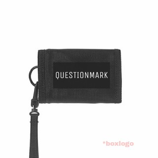 Short Wallet basic ví ngắn đeo cổ mini màu đen 'local brand'