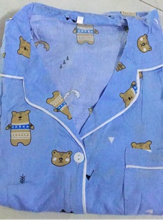 Bộ đồ pijama lanh lụa