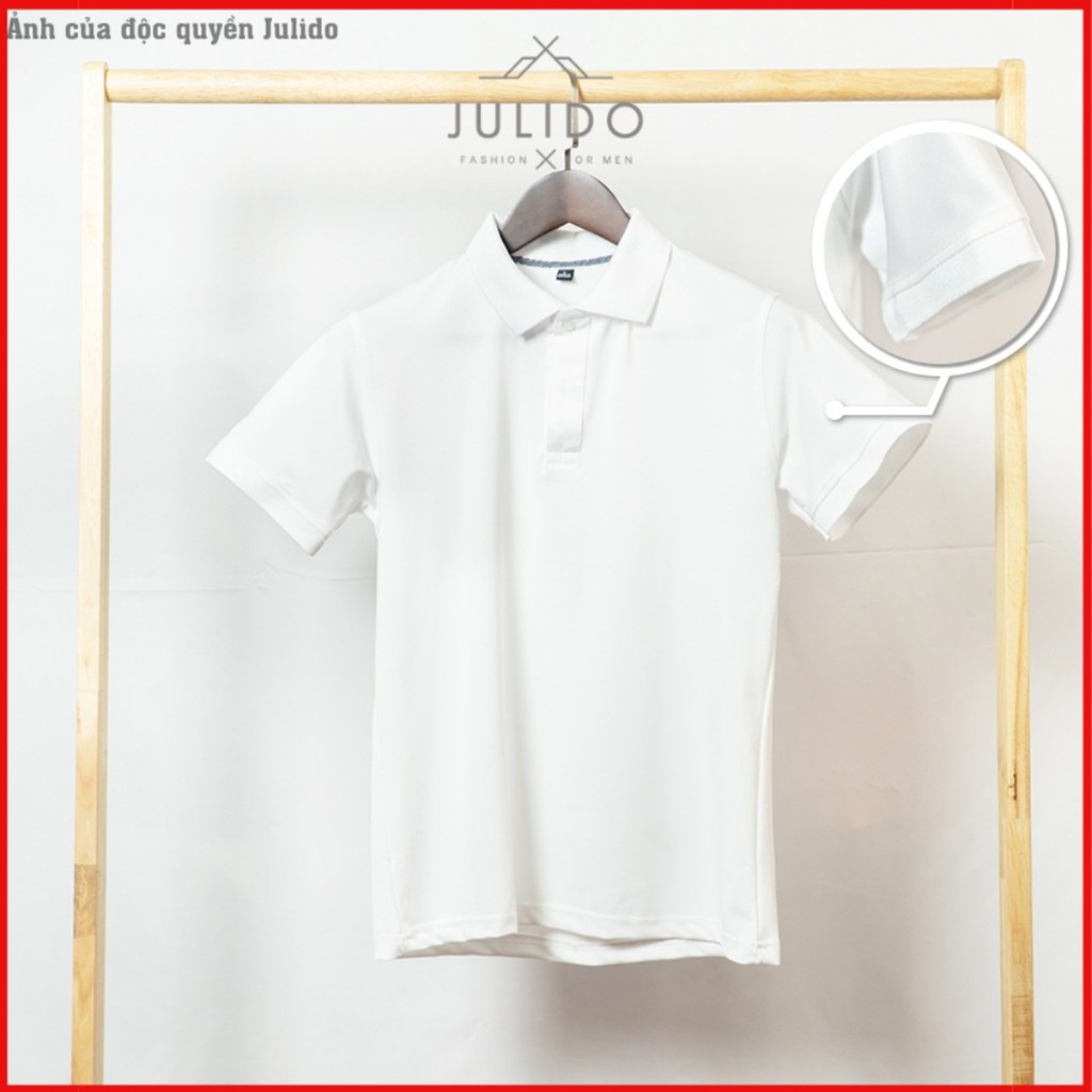 Áo thun nam POLO thiết kế vải cá sấu POLY cotton Cá Sấu 5 Màu Dễ Phối Đồ Cho Nam JULIDO 91 “Ảnh Thật 100%"