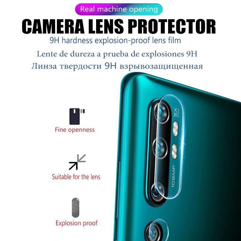 Kính Cường Lực Bảo Vệ Camera 3 Trong 1 Cho Xiaomi Mi Note 10 Pro Lite 9 9pro Se Cc9 Cc9E 8 5x A1 A3