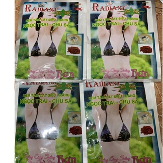 Kem tắm cát trắng chu sa radiant