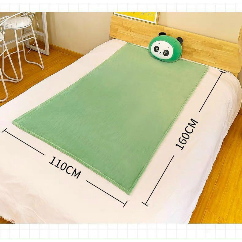 Bộ chăn gối văn phòng, du lịch hình thú tròn siêu đáng yêu