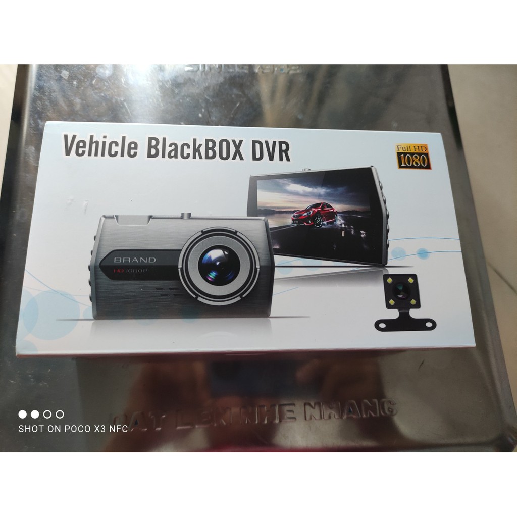 CAMERA HÀNH TRÌNH XE HƠI FULL HD X008 (TRƯỚC VÀ SAU) 1080P