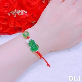 Dây chỉ đỏ mix tì hưu đá