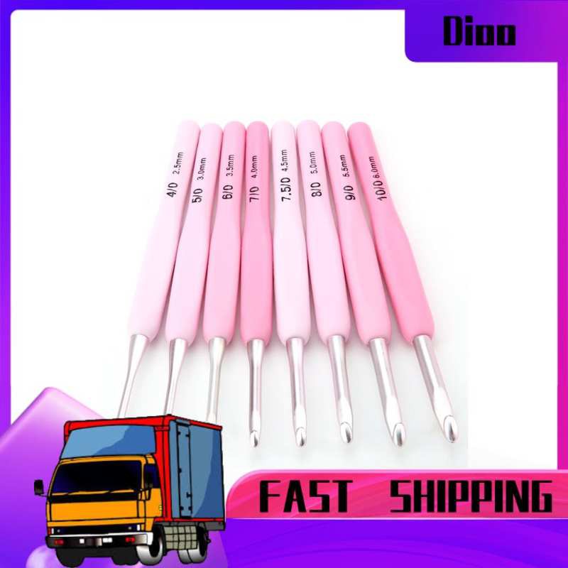 Set 9 Kim Đan Len 2.5-6mm Thân Thiện Với Môi Trường Kèm Túi Đựng