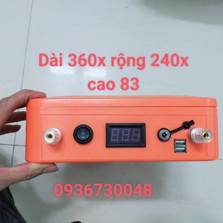 hộp đựng pin lithium 32650 đầy đủ phụ kiện (đựng tối đa 48 cell)