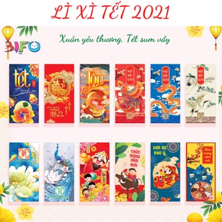 Lì Xì Tết Tân Sửu 2021 Tổng Hợp đủ Mẫu vui Tết sum vầy