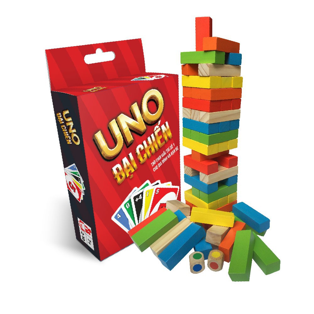 Set Chơi với bé con uno cơ bản + rút gỗ rang