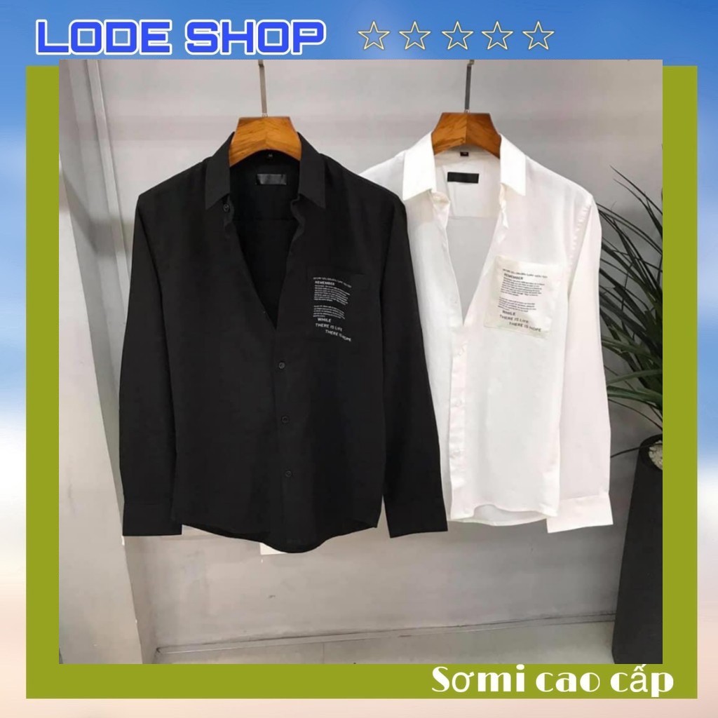 [Mã FAMAYMA2 giảm 10K đơn 50K] ÁO SƠ MI NAM TAY DÀI MẪU MỚI - 2021