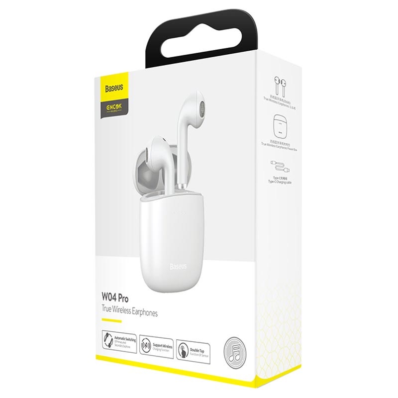 Tai nghe ko dây Cao Cấp Baseus Encok W04/W04 ProCho ĐT táo,Samsung,tablet táo.