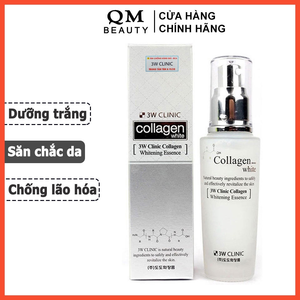 Tinh chất trắng da 3W Clinic Collagen Whitening Essence Hàn Quốc 50ml
