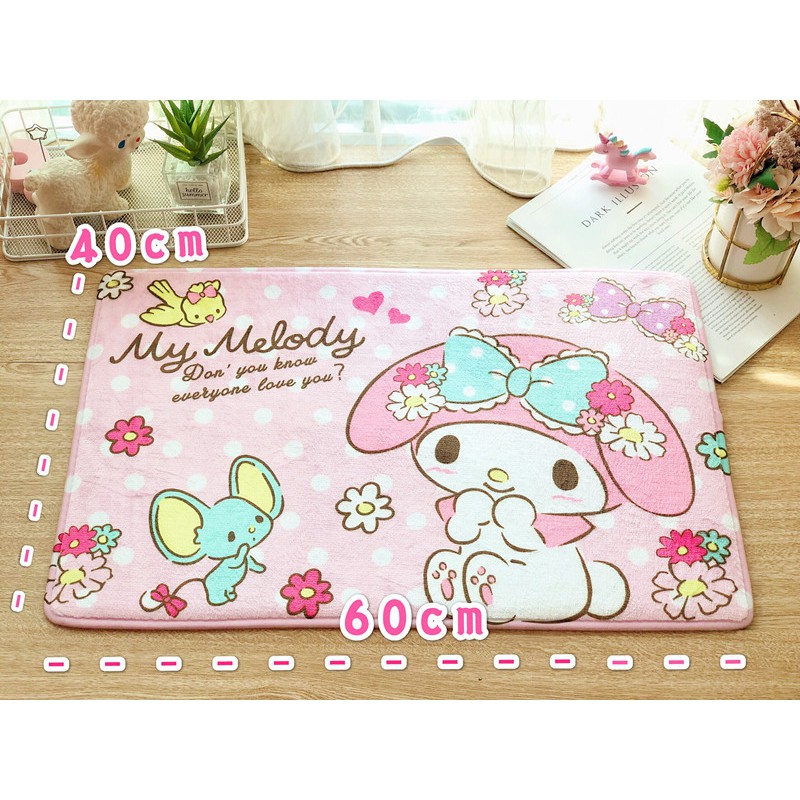 Thảm Chùi Chân In Hình Hello Kitty