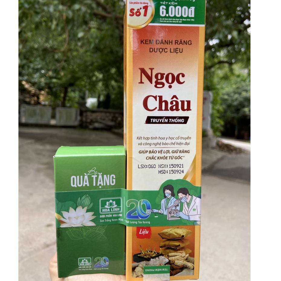 KEM ĐÁNH RĂNG NGỌC CHÂU 170G TẶNG QUÀ