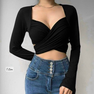Áo Tay Dài Có Mút Ngực ❤️🥰
