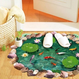 Decal dán tường BỂ CÁ AY9260 Zooyoo