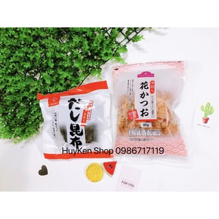 Cá bào tảo bẹ nấu nước dùng Dashi cho bé ăn dặm