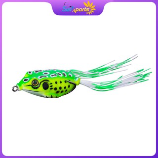 Frog Lures Simulation Soft Fishing Lure Bionic Soft Bait Set Double Hook For Fishing and Anglers