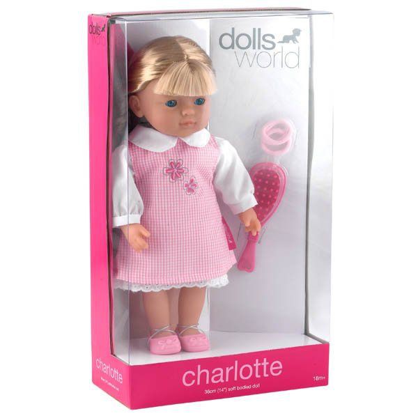 Đồ Chơi DOLLSWORLD Búp bê Em bé Charlotte (Tóc bím) DW8111