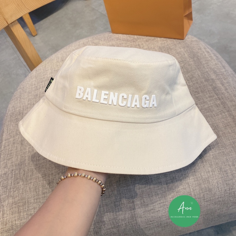 Mũ Bucket BALENCIAGA mới, Logo nổi bật, màu sắc trẻ trung, chất vải Kaki Cotton Cao Cấp Mềm Mại, Mẫu Mới Nhất Hè 2021