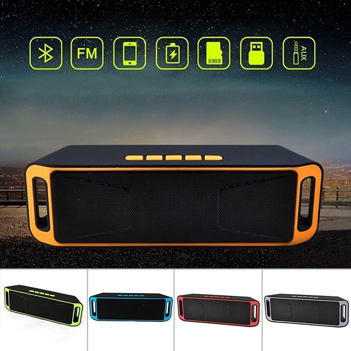 Loa Bluetooth sc208 âm thanh Cực Lớn, Loa Xach Tay Mini