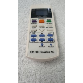 REMOTE ĐIỀU KHIỂN MÁY LẠNH ĐIỀU HÒA PANASONIC E_ION