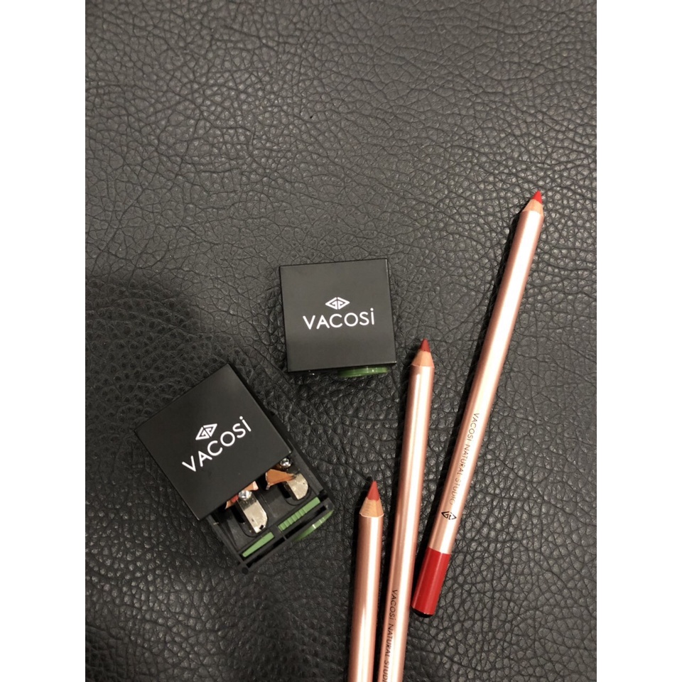 Chuốt Chì Kẻ Mày Và Chì Môi Vacosi Dual Sharpener - Hàn Quốc | BigBuy360 - bigbuy360.vn